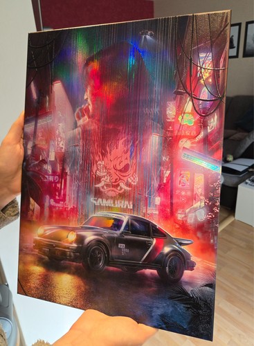 The seller's photo of Johnny's Porsche 911