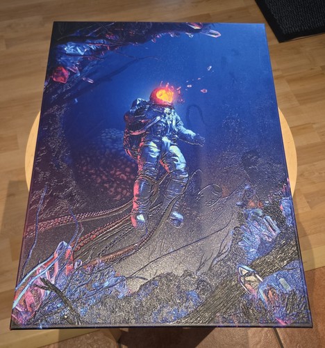 The seller's photo of Claimed by the Abyss