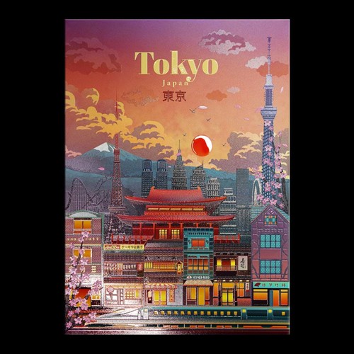 The seller's photo of Tokyo Skyline