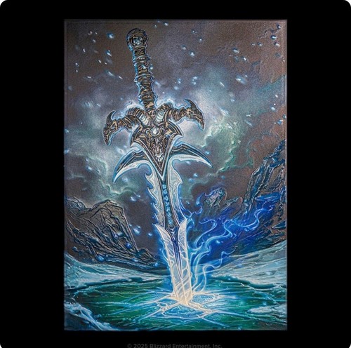 The seller's photo of Frostmourne